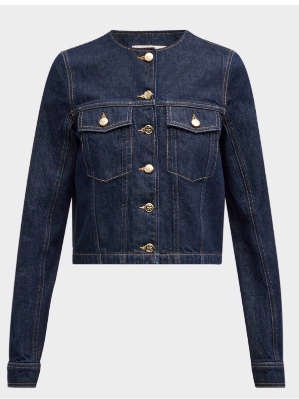 Ulla Johnson The Sabine Tailored Denim Jacket